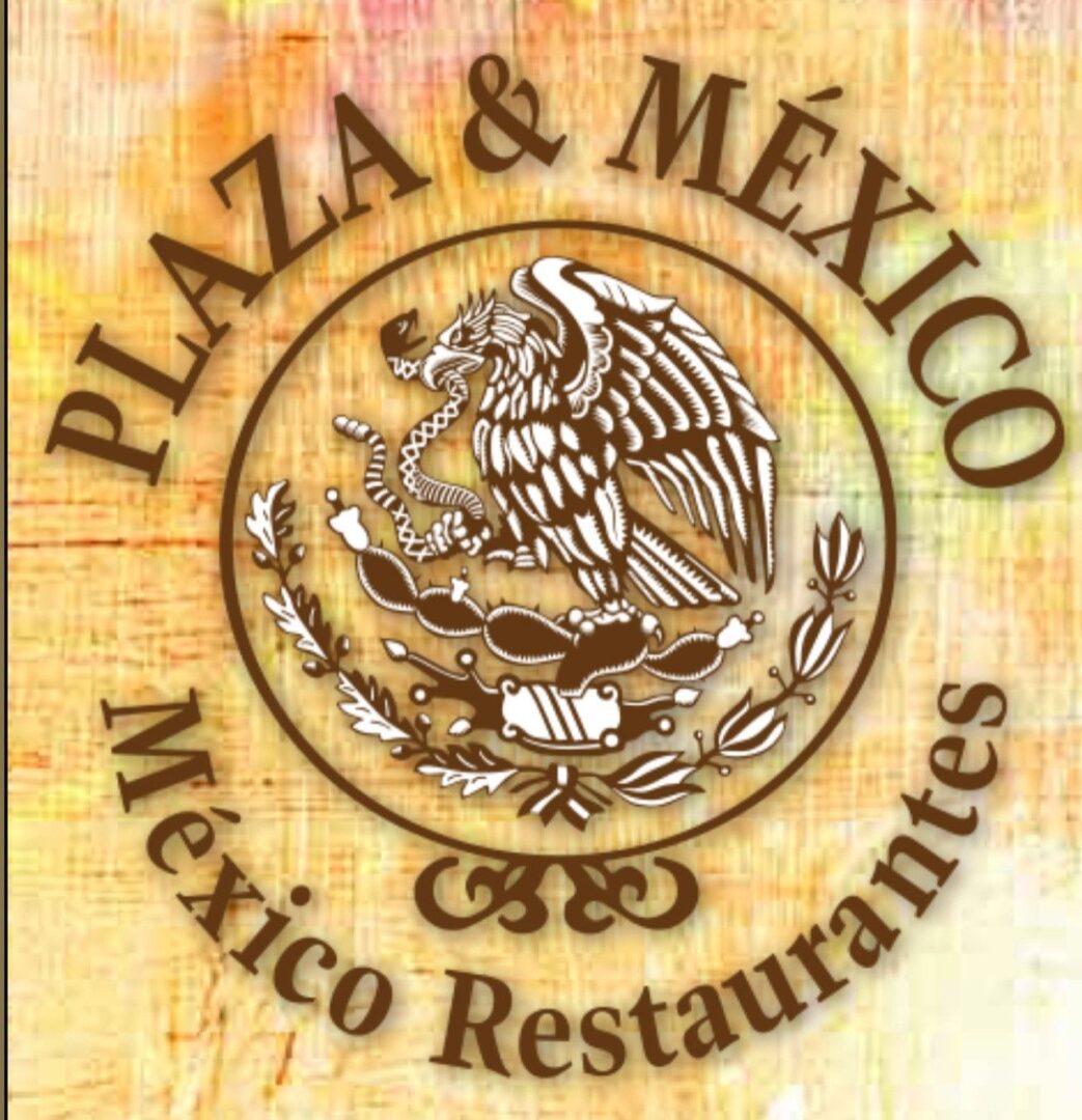 A picture of the logo for plaza and mexico.