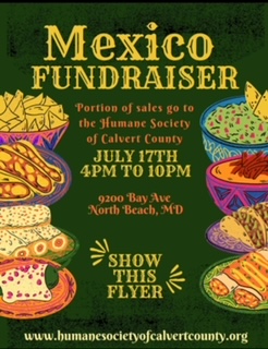 Mexico fundraiser flyer for Humane Society.